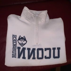 Champion UCONN Quarter-zip Sweatshirt